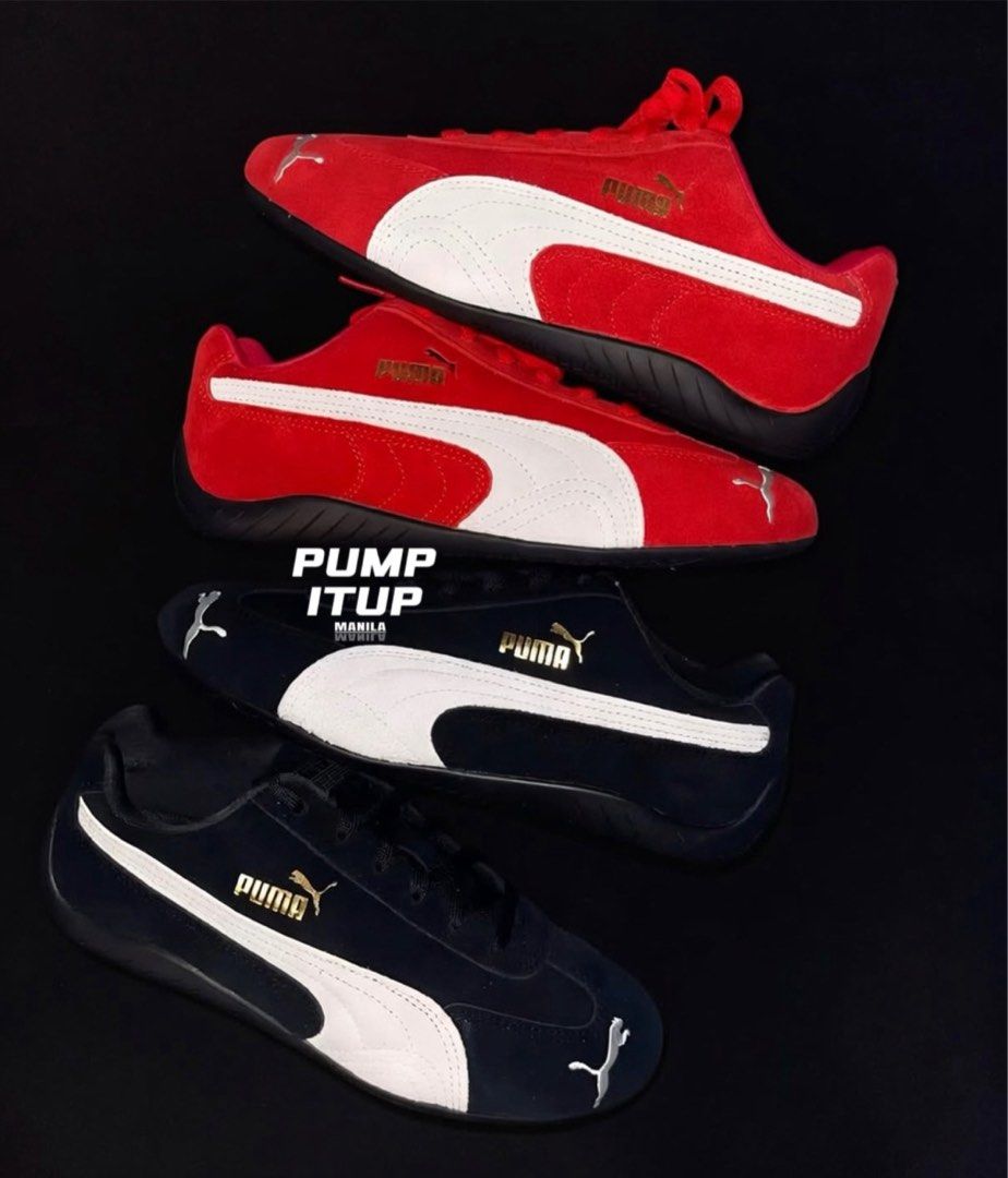 Puma Speedcat OG ‘Black White / Red White’ (Category: Sneakers) located in Quezon City. Submitted by pumpitupmnl_ (Listing ID 1470989517, Image 1). Description: Puma Speedcat OG ‘Black White / Red White’ BNDS | 100% Authentic | Complete Sizes Available: Women: 5W / 5.5W / 6W / 6.5W / 7W / 7.5W / 8W / 8.5W / 9W Men: 7M / 7.5M / 8M / 8.5M / 9M / 9.5M / 10M / 10.5M / 11M / 11.5M / 12M / 13M Price: ₱5,495 - ₱6,495 (price varies by size) More Puma mod