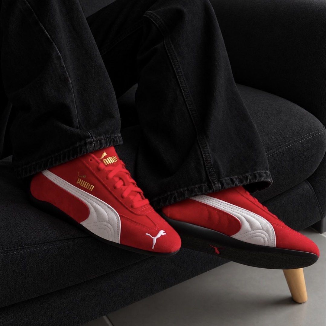 Puma Speedcat OG ‘Black White / Red White’ (Category: Sneakers) located in Quezon City. Submitted by pumpitupmnl_ (Listing ID 1470989517, Image 3). Description: Puma Speedcat OG ‘Black White / Red White’ BNDS | 100% Authentic | Complete Sizes Available: Women: 5W / 5.5W / 6W / 6.5W / 7W / 7.5W / 8W / 8.5W / 9W Men: 7M / 7.5M / 8M / 8.5M / 9M / 9.5M / 10M / 10.5M / 11M / 11.5M / 12M / 13M Price: ₱5,495 - ₱6,495 (price varies by size) More Puma mod
