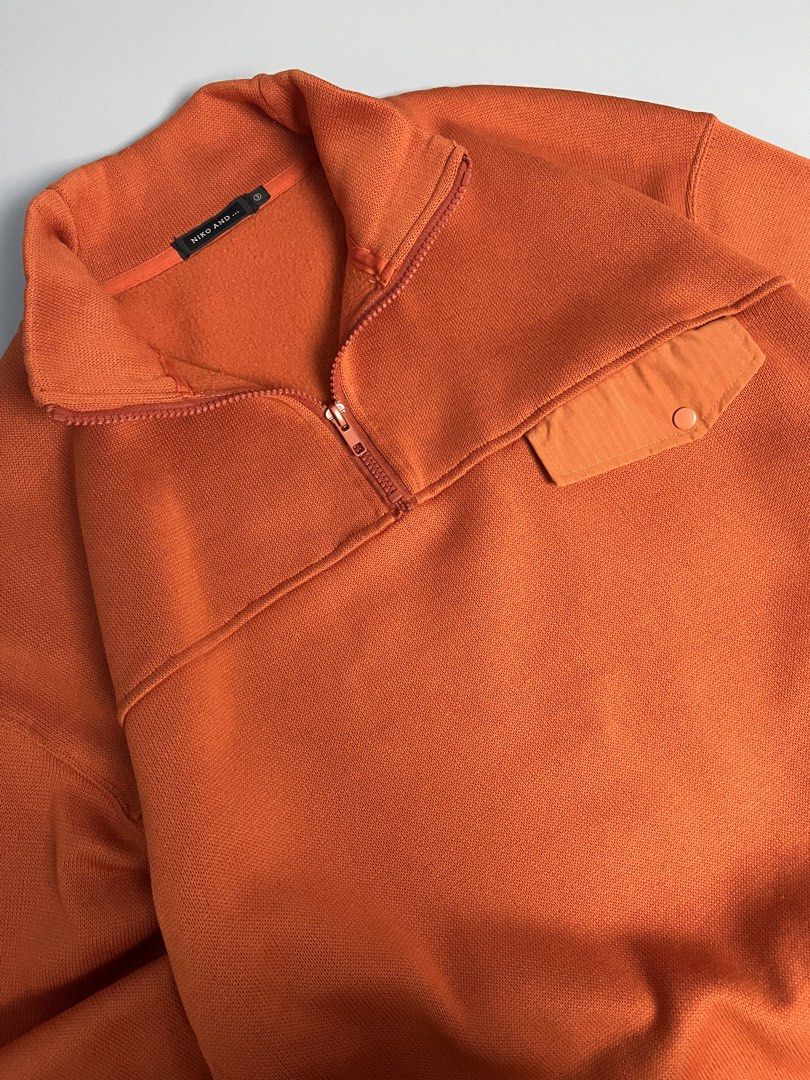 Quarter Zip Niko and… (Category: Coats, Jackets and Outerwear) located in Balanga. Submitted by itzmecelestial (Listing ID 1471087519, Image 2). Description: 🌸 QZIP ORANGE NIKO AND… Size: L-XL Dimes: 24x26 Color rate: 10/10 𝑴𝑶𝑷: GCash 𝑴𝑶𝑫: Jnt ONLY -NO COD/NO COP | PAYMENT FIRST POLICY. -No rush shipping. -No deleting/editing of bids, No return/No exchange mag basa muna before buying! -Strictly no cancellation. -Item needs wash. -“A Deli t