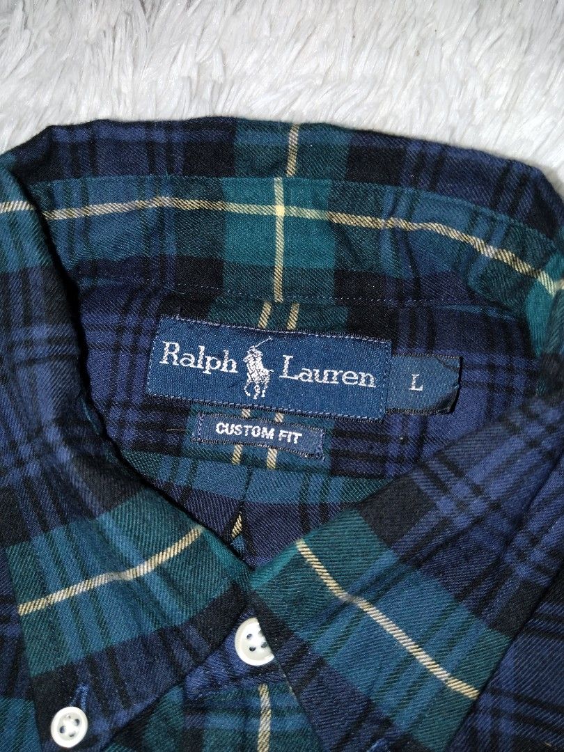 Ralp Lauren long sleeve (Category: Formal Shirts) located in Barili. Submitted by francis88z (Listing ID 1471081495, Image 3). Description: RL Size L W24L30 Excellent to new condition No issue MINE 💌850+sf.