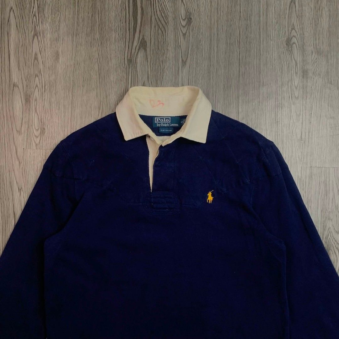 RALPH LAUREN (Category: Coats, Jackets and Outerwear) located in Carmen. Submitted by luxurious_1 (Listing ID 1470966715, Image 3). Description: RALPH LAUREN RUGBY POLO SZ SMALL LENGTH 20 WIDTH 27-28 EXCELLENT CONDITION NO ISSUE.