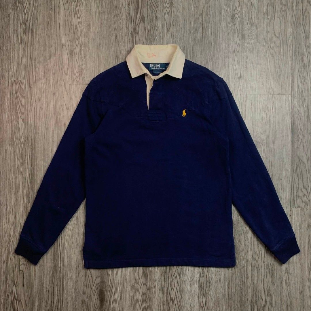 RALPH LAUREN (Category: Coats, Jackets and Outerwear) located in Carmen. Submitted by luxurious_1 (Listing ID 1470966715, Image 2). Description: RALPH LAUREN RUGBY POLO SZ SMALL LENGTH 20 WIDTH 27-28 EXCELLENT CONDITION NO ISSUE.