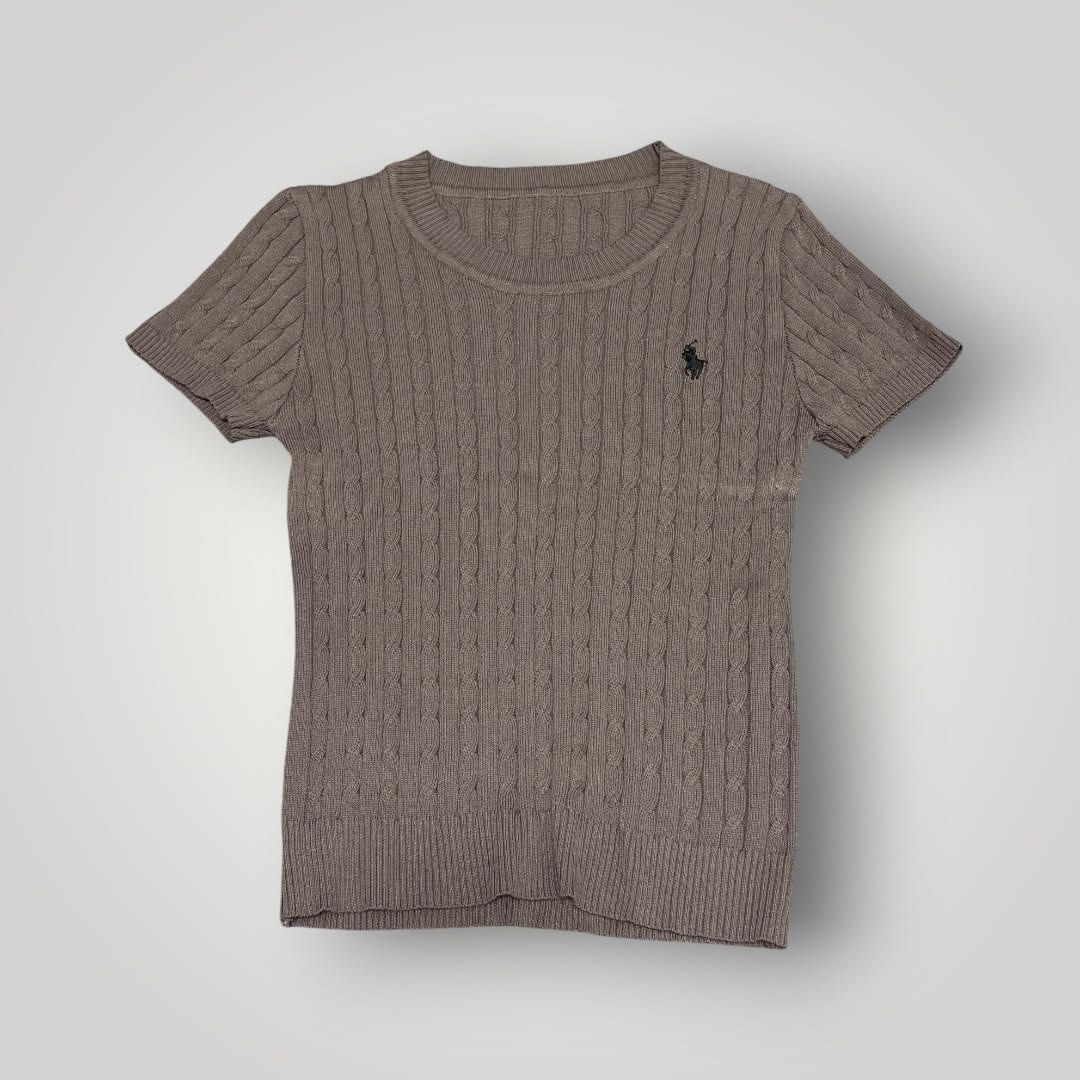 Ralph Lauren Cable Knit Short Sleeve (Category: Blouses) located in Manila. Submitted by amara.archives (Listing ID 1471050751, Image 1). Description: 🛍️ ITEM DETAILS Condition: Well used Size: Free size 📋 SELLER INFORMATION Reason For Selling : Decluttering / No longer used Location: Project 6, Quezon City MOP: GCash / Bank Transfer 📌 ORDER POLICY • Actual photos of the item are posted. • Payment first before booking or shipment. • First to p