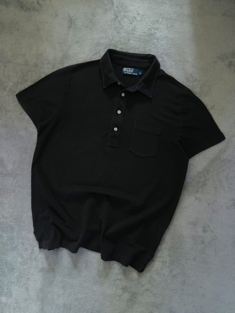 Ralph Lauren Polo (Category: Tshirts & Polo Shirts ) located in Ozamiz City. Submitted by thriftedzyll (Listing ID 1471073767, Image 2). Description: ‎"Details" ‎Color rate: 8/10 ‎Condition: 10/10 ‎Issues: fold line & fade ‎ ‎"Measurements (inches)" ‎Length: 27.5 ‎Width: 21 ‎ ‎"Size" ‎L on tag - fit to L.