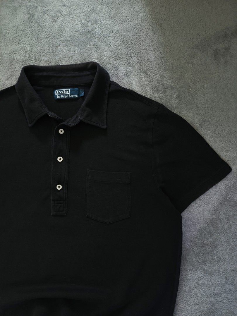 Ralph Lauren Polo (Category: Tshirts & Polo Shirts ) located in Ozamiz City. Submitted by thriftedzyll (Listing ID 1471073767, Image 3). Description: ‎"Details" ‎Color rate: 8/10 ‎Condition: 10/10 ‎Issues: fold line & fade ‎ ‎"Measurements (inches)" ‎Length: 27.5 ‎Width: 21 ‎ ‎"Size" ‎L on tag - fit to L.