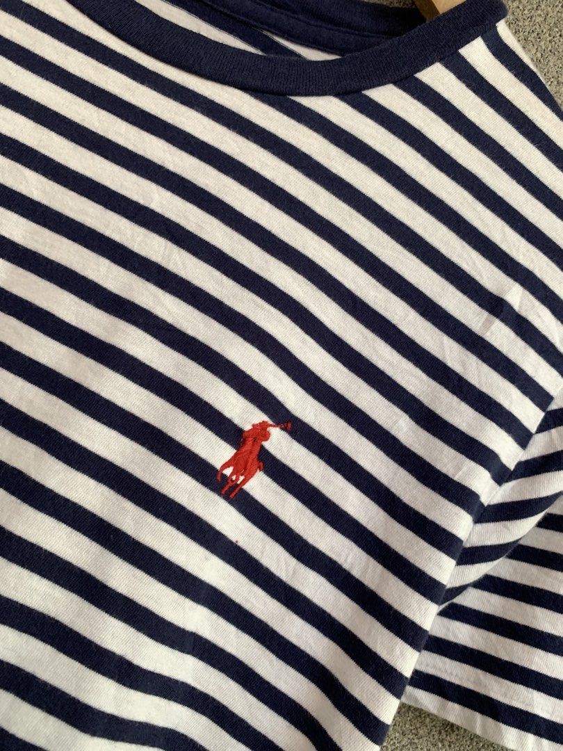 Ralph Lauren Stripes Blouse (Category: Blouses) located in Tacurong. Submitted by mwloots04 (Listing ID 1470994031, Image 2). Description: Excellent condition No issue 9.8/10 Colorrate Dimes: 20x24.