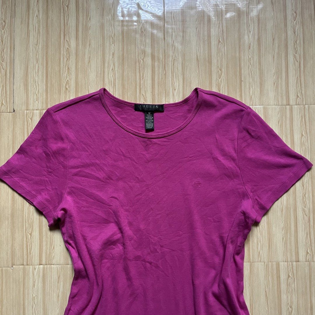 Ralph Lauren Womens Shirt (Category: Shirts) located in Hagonoy. Submitted by ianthrift_ph (Listing ID 1471063603, Image 3). Description: complete tags/authentic medium on tag 18 width, 25 length good condition color rate 9/10 no issue.