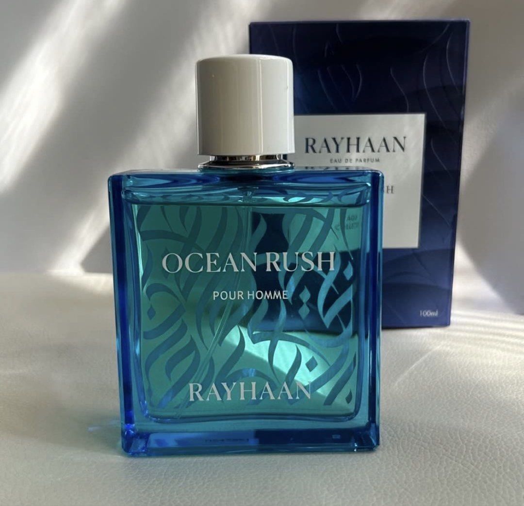 Rayhaan Eau De Parfum Ocean Rush For Him Aqua Collection (Category: Fragrance & Deodorants) located in San Juan City. Submitted by e_declutters2019 (Listing ID 1470970300, Image 3). Description: • 10/10 condition .