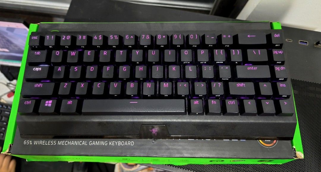 Razer BlackWidow V3 Mini HyperSpeed Mechanical Gaming Keyboard ...