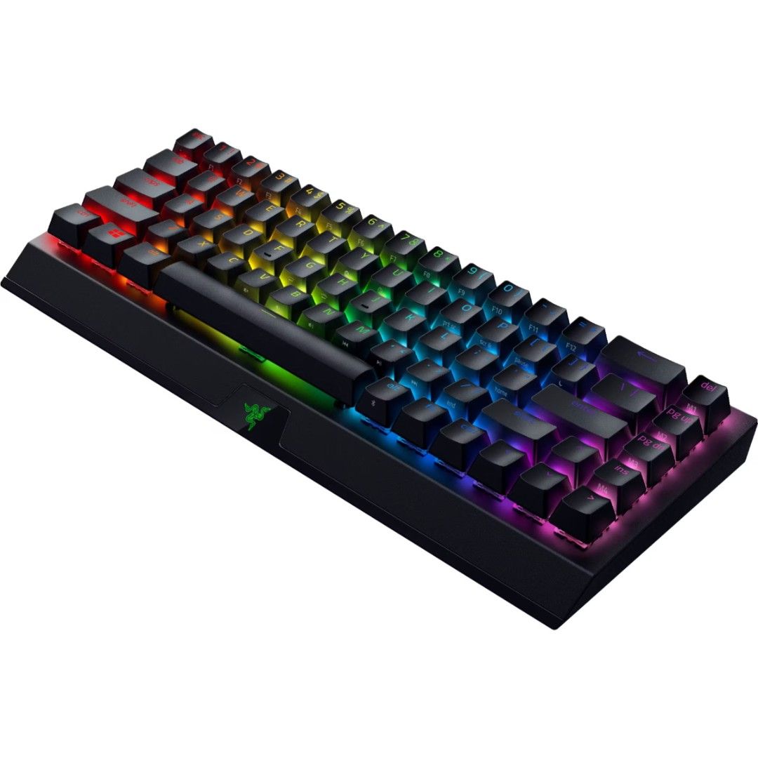 Razer BlackWidow V3 Mini HyperSpeed Mechanical Gaming Keyboard (Category: Computer Keyboard) located in Manila. Submitted by pc.everything (Listing ID 1471008549, Image 1). Description: FOR SALE ! - Model: Razer BlackWidow V3 Mini HyperSpeed 65% wireless mechanical gaming keyboard - RGB backlighting - Design: Compact 65% layout saves desk space while retaining arrow and navigation keys - Razer Green Switch - Condition/Inclusions: Comes with the o