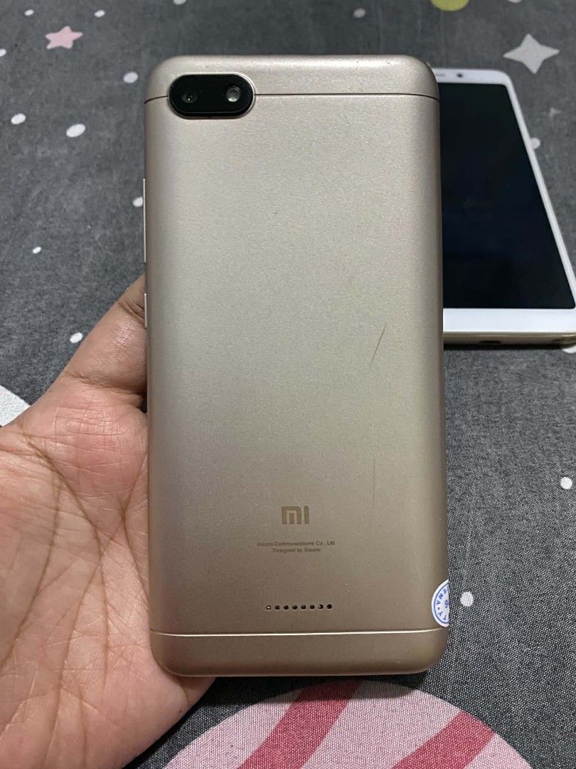 REDMI 6A GOOD FOR BACKUP PHONE (Category: Xiaomi) located in Quezon City. Submitted by cngoodiesph (Listing ID 1470978227, Image 2). Description: .