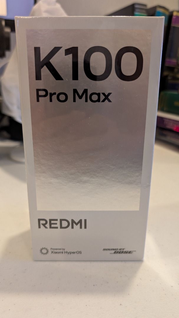 REDMI K100 Pro Max White - 12/256 (Category: Xiaomi) located in Malolos. Submitted by amuzie (Listing ID 1471055603, Image 1). Description: 👉 REDMI K100 Pro Max White - 12/256 💰 PHP 38,999 ✅ Brand New Sealed ✅ Snapdragon 8 Elite Gen 5 (4M AnTuTu Score) ✅ 9,000 mAh Battery ✅ 200MP Camera 📍 Malolos, Bulacan (Meetup/LBC).