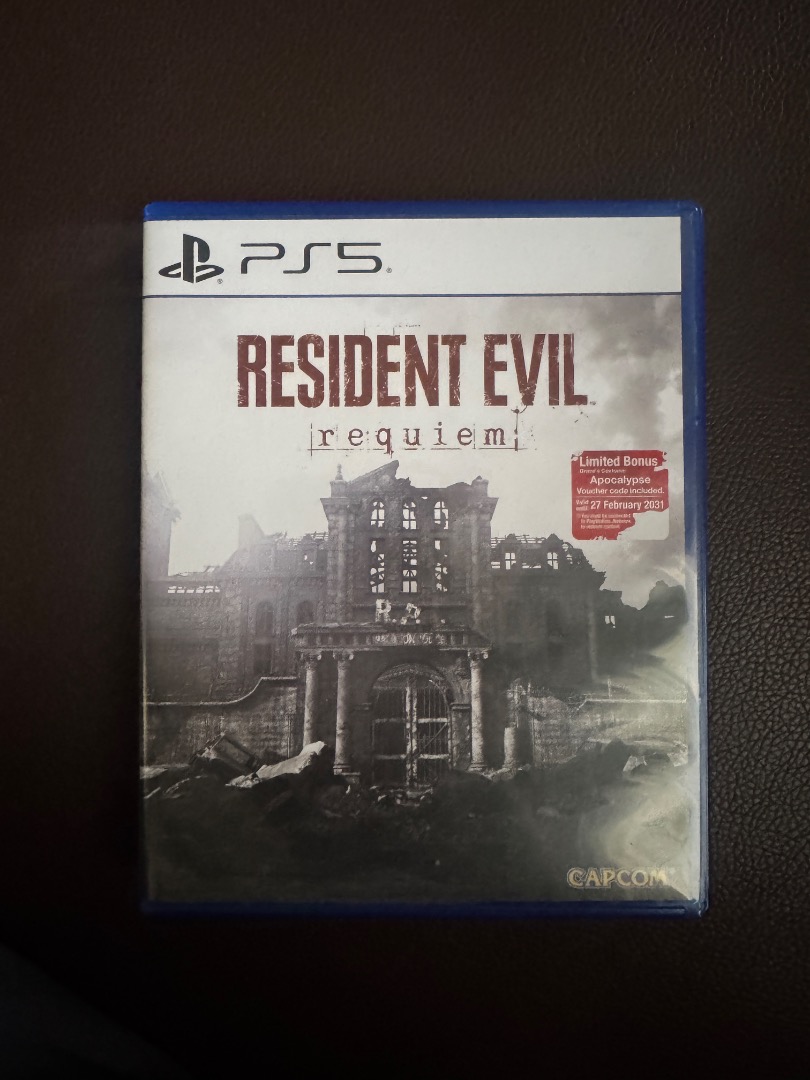 Resident Evil Requiem PS5 Game, Video Gaming, Video Games, PlayStation ...