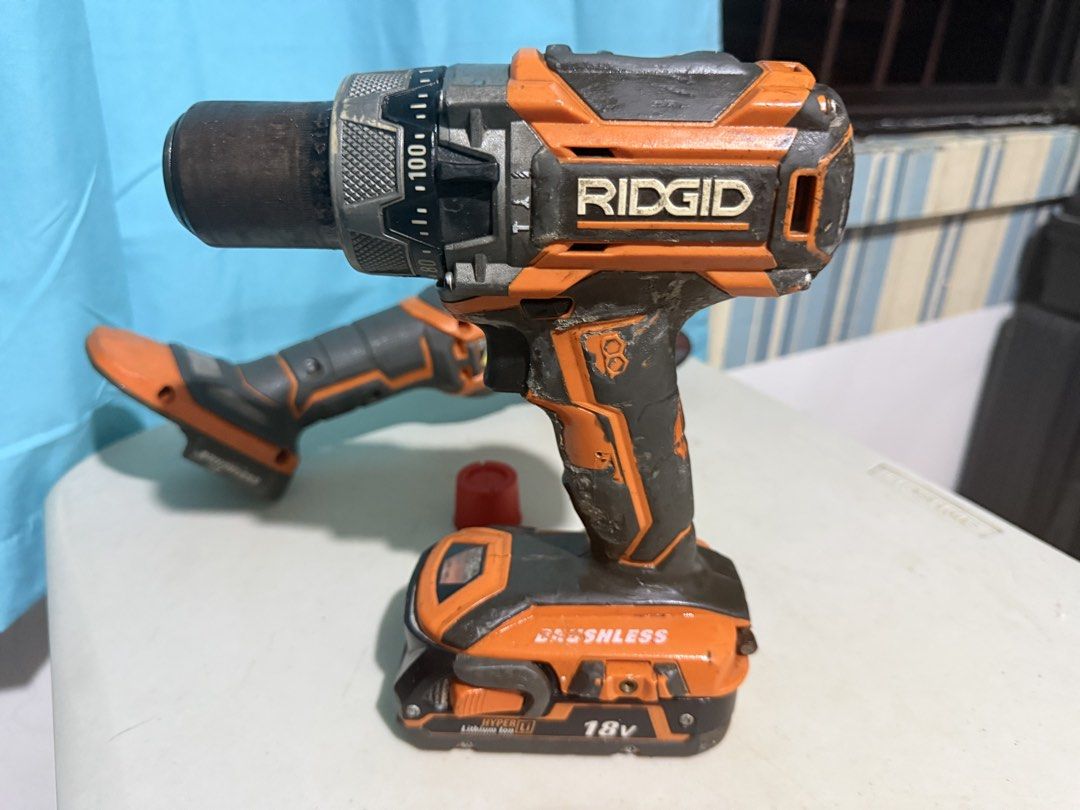 Ridgid 18V Hammer Drill Angle Grinder Circular Saw (Category: Construction Tools & Equipment) located in Manila. Submitted by joeysfx (Listing ID 1470961663, Image 2). Description: ‼️15,000‼️Fixed Ridgid Hammer Drill Ridgid Cordless Grinder Ridgid Reciprocating Saw Ridgid Circular Saw 110 volt Charger with Transformer 1 2.0 amhps Battery Sold as Set Pick up :Fidel Reyes St.Malate,Manila near De Lasalle Lalamove Buyers expense Payment Bank Transfe
