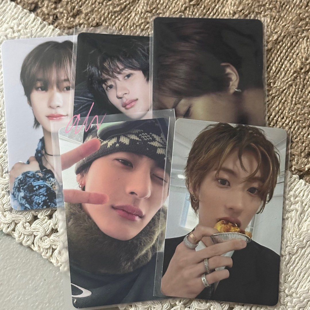RIIZE OFFICIAL ANTON PHOTOCARDS (KPOP PC) (Category: K-Wave Merchandise) located in Manila. Submitted by lovablealv (Listing ID 1470971320, Image 1). Description: wts lfb - riize anton pcs - all official and good condition - loc: cavite - mop: gcash or bpi - mod: jnt or ggx.