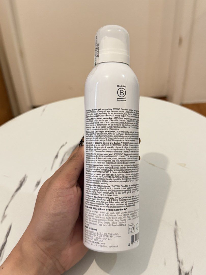 Rituals Ritual by sakura foaming shower gel (Category: Bath) located in Quezon City. Submitted by quirksandcurls (Listing ID 1471046212, Image 2). Description: .