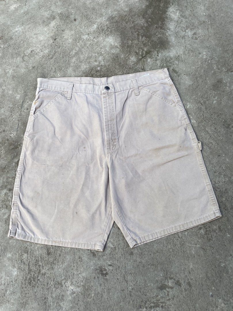 Rustler Carpenter short 🛠️ (Category: Shorts) located in Roxas City. Submitted by patch_archive (Listing ID 1471067693, Image 2). Description: Rustler Carpenter short 🛠️ 📏 ACTUAL DIMENSION USING INCHES 👖 WAIST : 38 👖 LENGTH : 23 👖 HEM : 12.5 👖 FLAWS : STAIN 🏷️ PRICE : 350 PHP + SF * MESSAGE ME IF YOU HAVE ANY OTHER QUESTION ABOUT SIZING . 🚚 Local shipping fee ( 70-85 Php) ✈️ International Shipping fee cost “DM” 💳 Mode of payment ( Gcash