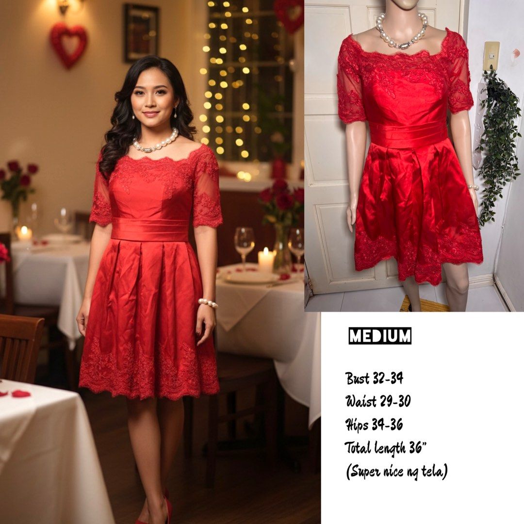 Sale Red Gowns/Imported Quality (Category: Evening dresses & gowns) located in San Juan City. Submitted by matchlessgetup.ph (Listing ID 1470995152, Image 3). Description: ❤️ Paubos Sale❤️ 300 each All in good condition Mgaganda tela, good quality and imported Mop:gcash Mod:lalamove or j&T.