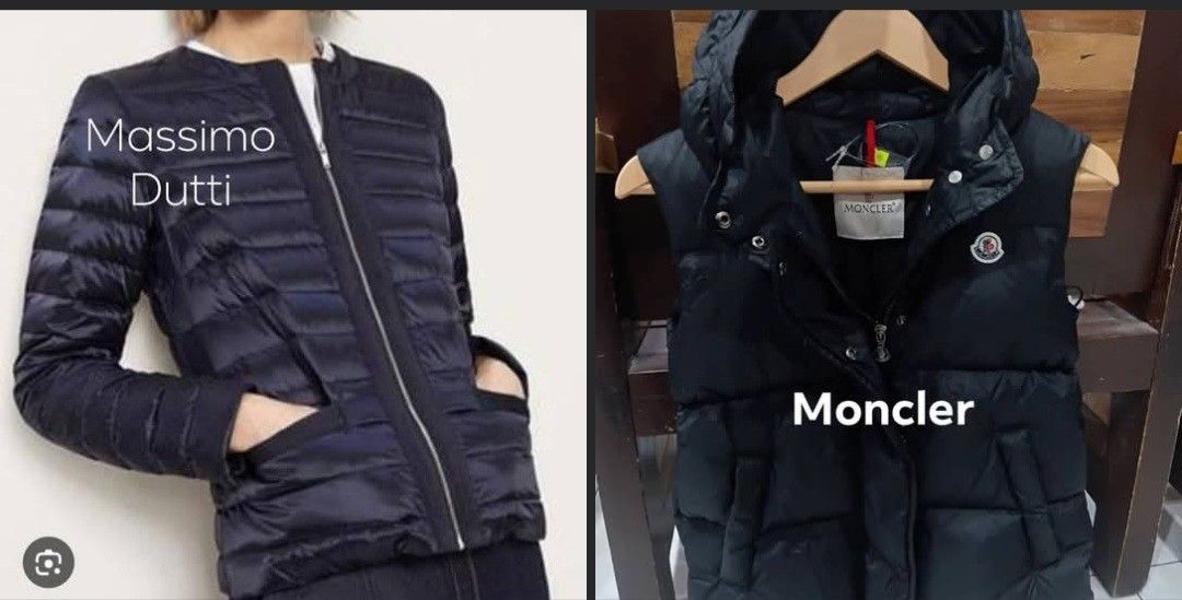 @Sale!@Moncler Massimo Dutti (Category: Coats, Jackets and Outerwear) located in Subic. Submitted by AnythingBrandedby_May (Listing ID 1470946861, Image 1). Description: Massimo Dutti P1K Medium Moncler P1800 Small.
