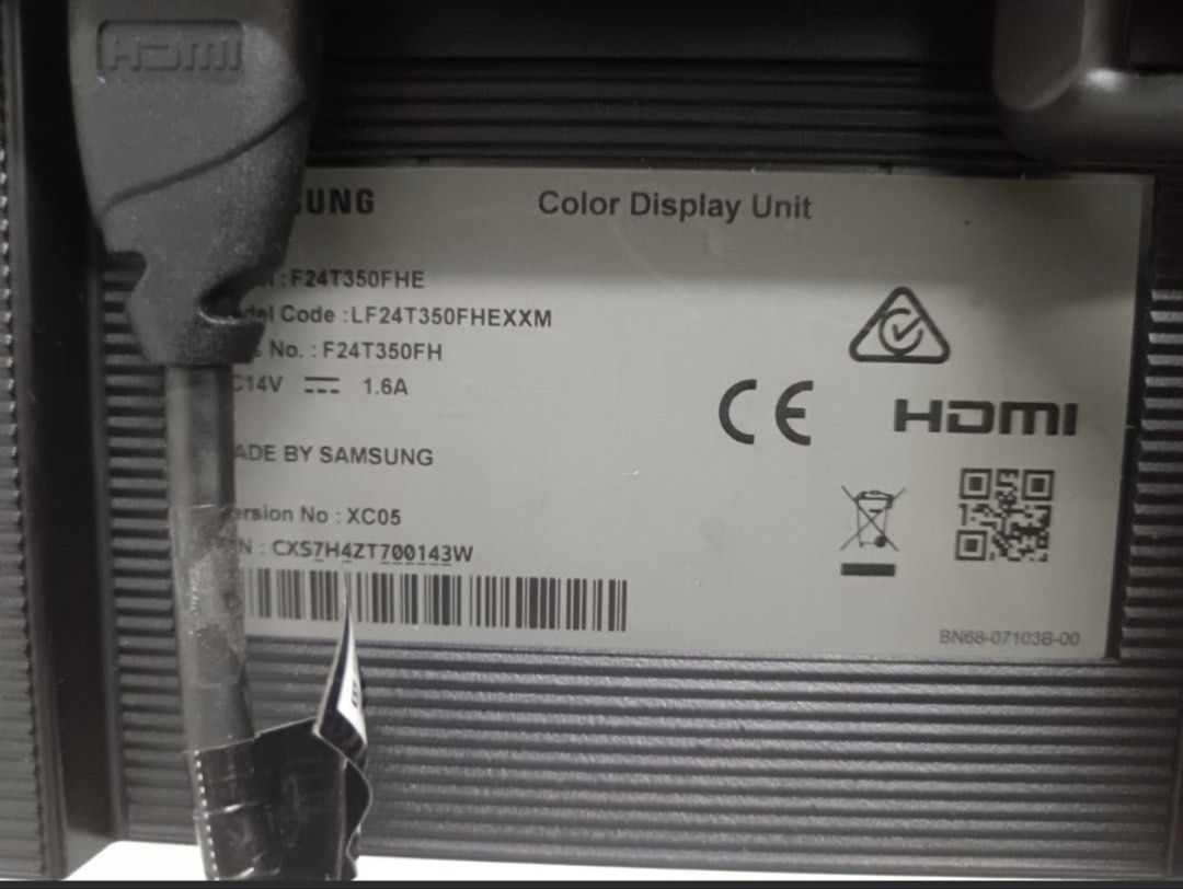 Computer Components Coloring Samsung 24-inch T350 LED Color Display Unit, Computers & Tech, Parts ...