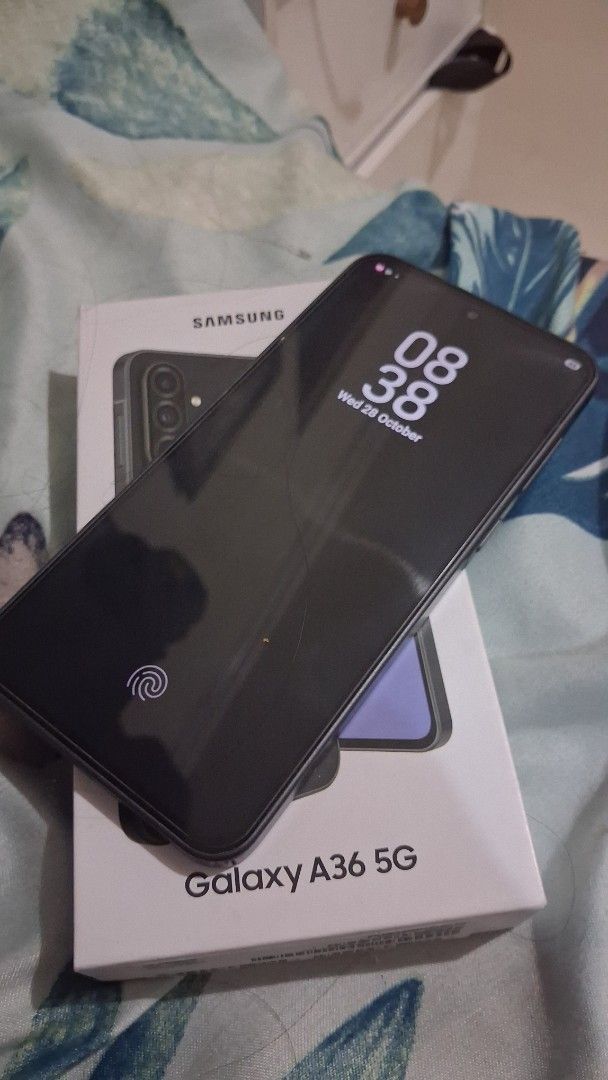 Samsung a36 5g (Category: Samsung) located in Marikina City. Submitted by itan08 (Listing ID 1471014000, Image 3). Description: halos hindi nagamit use as back up phone comes with unit box case cable cainta marikina lrt cainta station .