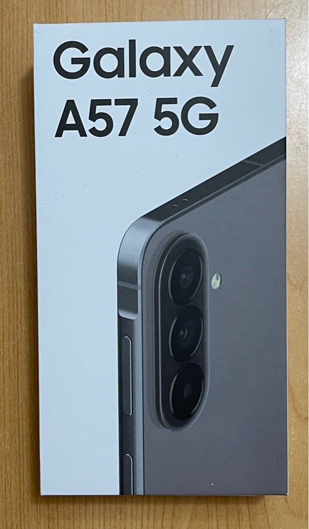 Samsung A57 (Category: Samsung) located in Dasmarinas. Submitted by oyies_closet (Listing ID 1470933015, Image 1). Description: For Sale ONLY Brand new Samsung Galaxy A57 5G 8GB RAM/128 GB ROM BOX OPENED FOR CHECKING UNIT ONLY (NEVER BEEN USED) RFS - Spare lang .