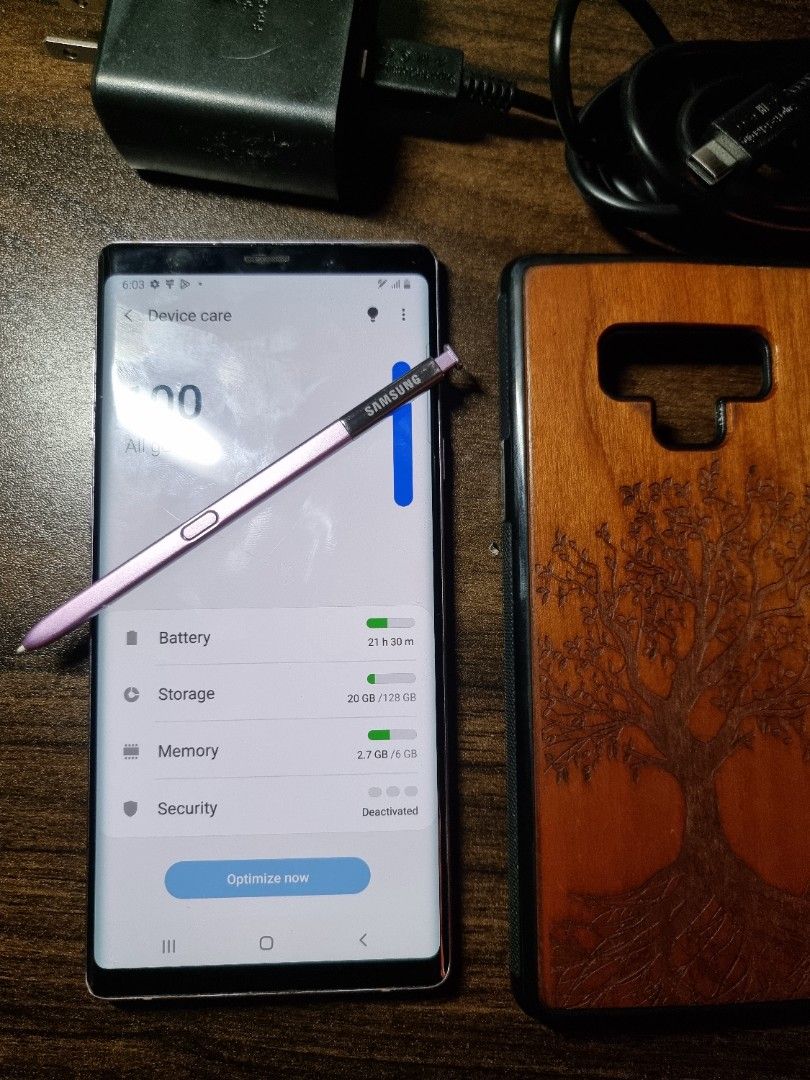 SAMSUNG NOTE 9 128gb (Category: Samsung) located in Pinamalayan. Submitted by cutiegurl2015 (Listing ID 1471108771, Image 2). Description: NO ISSUE with case and charger.