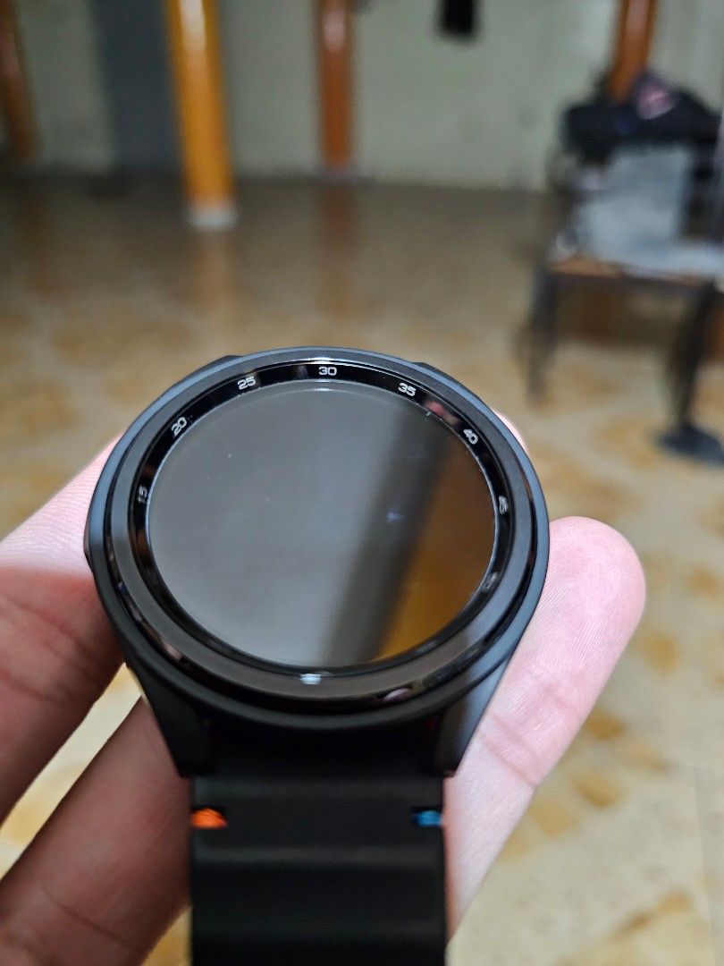 Samsung Watch 6 classic 47mm (Category: Wearables & Smart Watches) located in Manila. Submitted by clever_keith (Listing ID 1470933676, Image 2). Description: Samsung watch 6 classic no issue.