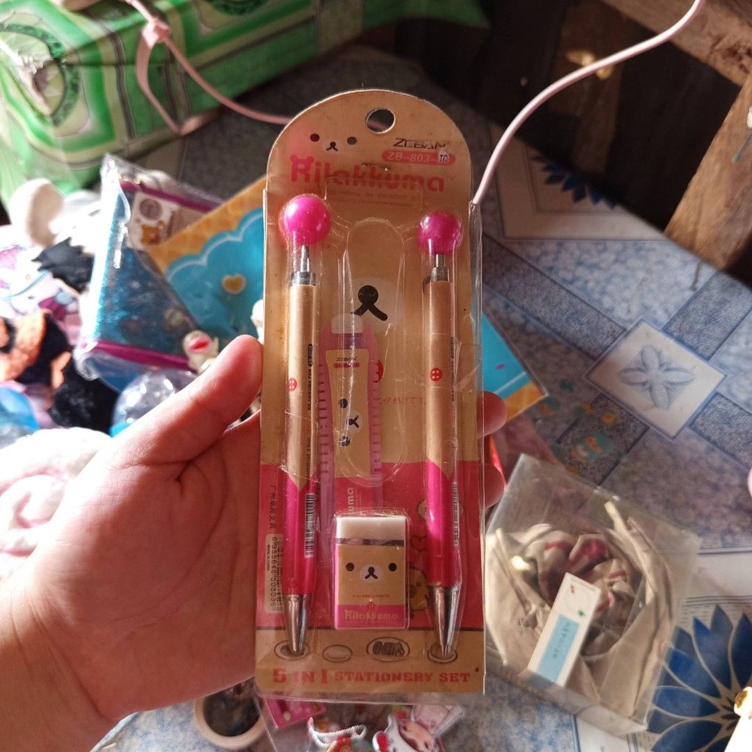 San-X Korilakkuma Stationery Set (Category: Craft Supplies & Tools) located in Quezon City. Submitted by lucky.girl_house (Listing ID 1470981247, Image 1). Description: .