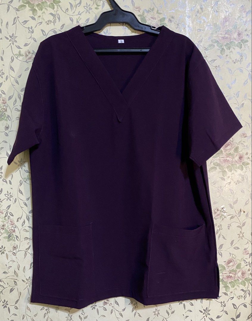 Scrubsuit (violet) (Category: Medical Supplies & Tools) located in Morong. Submitted by fcjonline528 (Listing ID 1469216943, Image 2). Description: Brand new scrubsuit Taslan fabric (stretchy and durable) Size: Large.