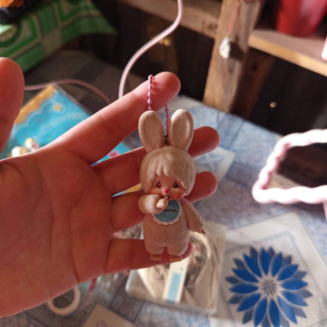 Sekiguchi Monchhichi Pink Bunny Flock Charm (Category: J-Wave Merchandise) located in Quezon City. Submitted by lucky.girl_house (Listing ID 1470981135, Image 1). Description: .