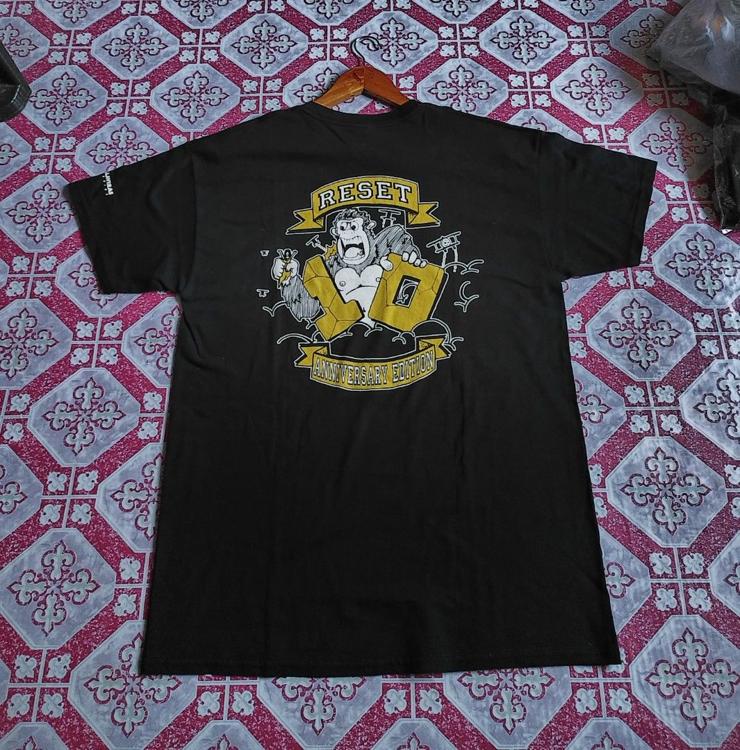 Set Your Goals - Reset Anniversary Edition Tee (Category: Tshirts & Polo Shirts ) located in Maasin. Submitted by bonitofer (Listing ID 1470944116, Image 2). Description: Set Your Goals - Reset Anniversary Edition Tee size Large Gildan tag Dead stock condition 750 + sf.