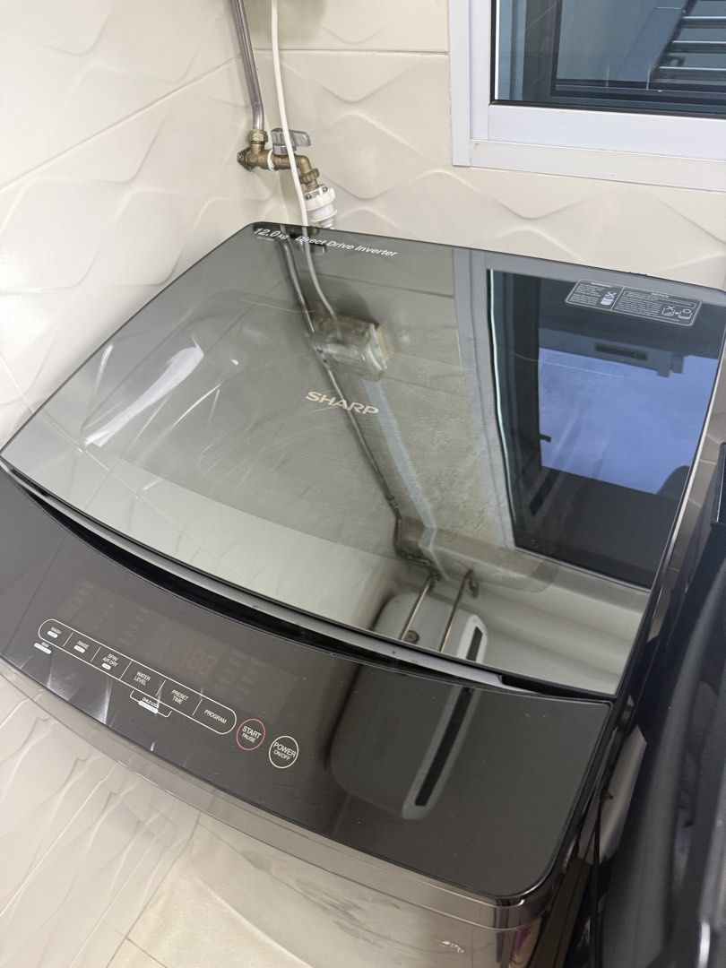 Sharp 12.0kg Direct Drive Inverter Washing Machine, TV & Home ...