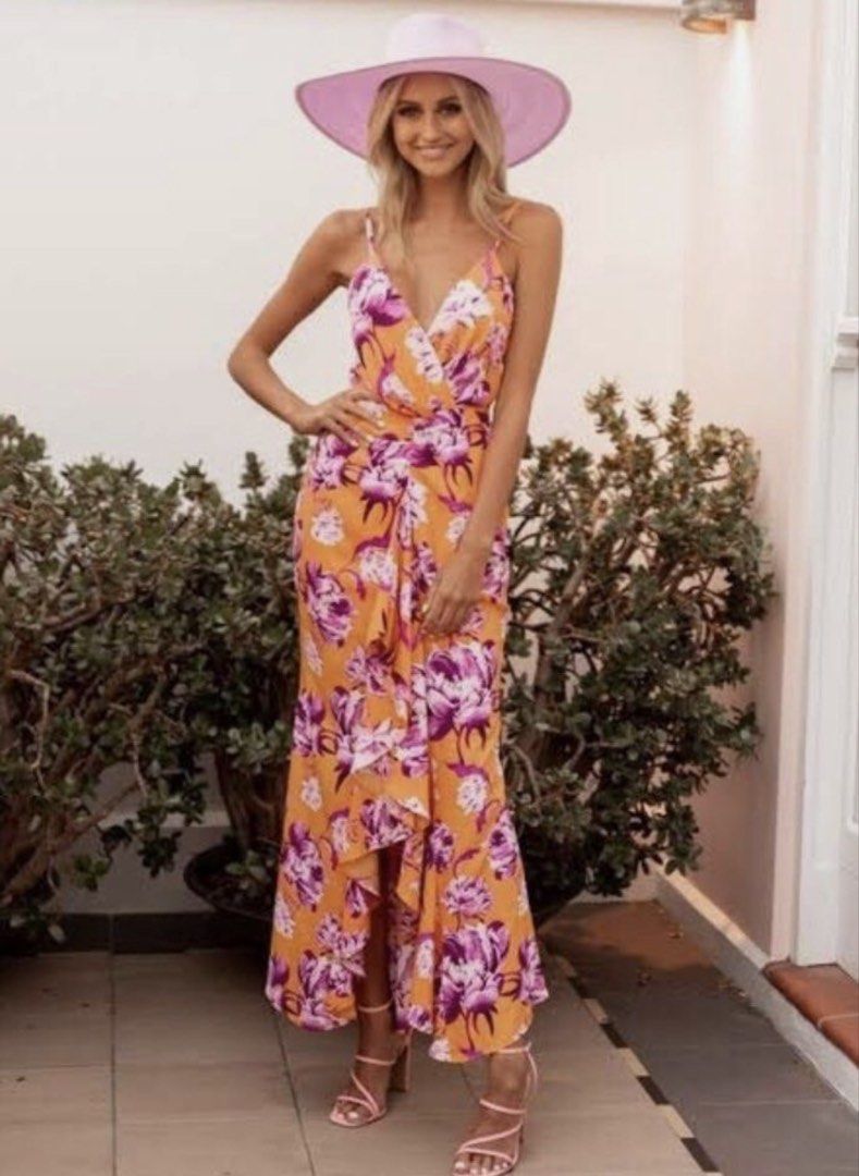 sheike floral maxi dress (Category: Dresses) located in Angeles City. Submitted by thriftchic_ (Listing ID 1470994116, Image 3). Description: ♡ no issue! ♡ gandaaaaa😍 ♡ adjustable straps Note: ♡ item is in good condition ♡ color may appear brighter or darker due to lighting ♡ please manage expectation as there may be minimal flaws unnoticed by the seller ♡ MOP: Gcash ♡ Payment first basis ♡ J&T🚚.