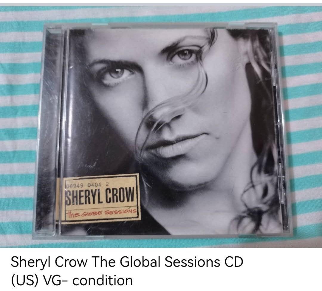 Sheryl Crow The Global Sessions CD (unsealed) (Category: CDs & DVDs) located in Dangcagan. Submitted by cd_haven5 (Listing ID 1470992772, Image 1). Description: #FORSALE #FORSALE #FORSALE #Authentic #Legit #Original We only sell original items. All items posted are on hand. Please message me for availability of the item/s because the items are also posted on my other online stores. All items are imported unless stated PH. We also accept Pre-order