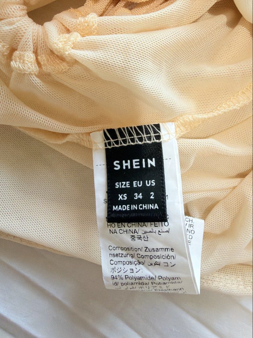 Shein mesh tube blouse (Category: Blouses) located in Manila. Submitted by hellokittyjhoe (Listing ID 1470956418, Image 3). Description: .