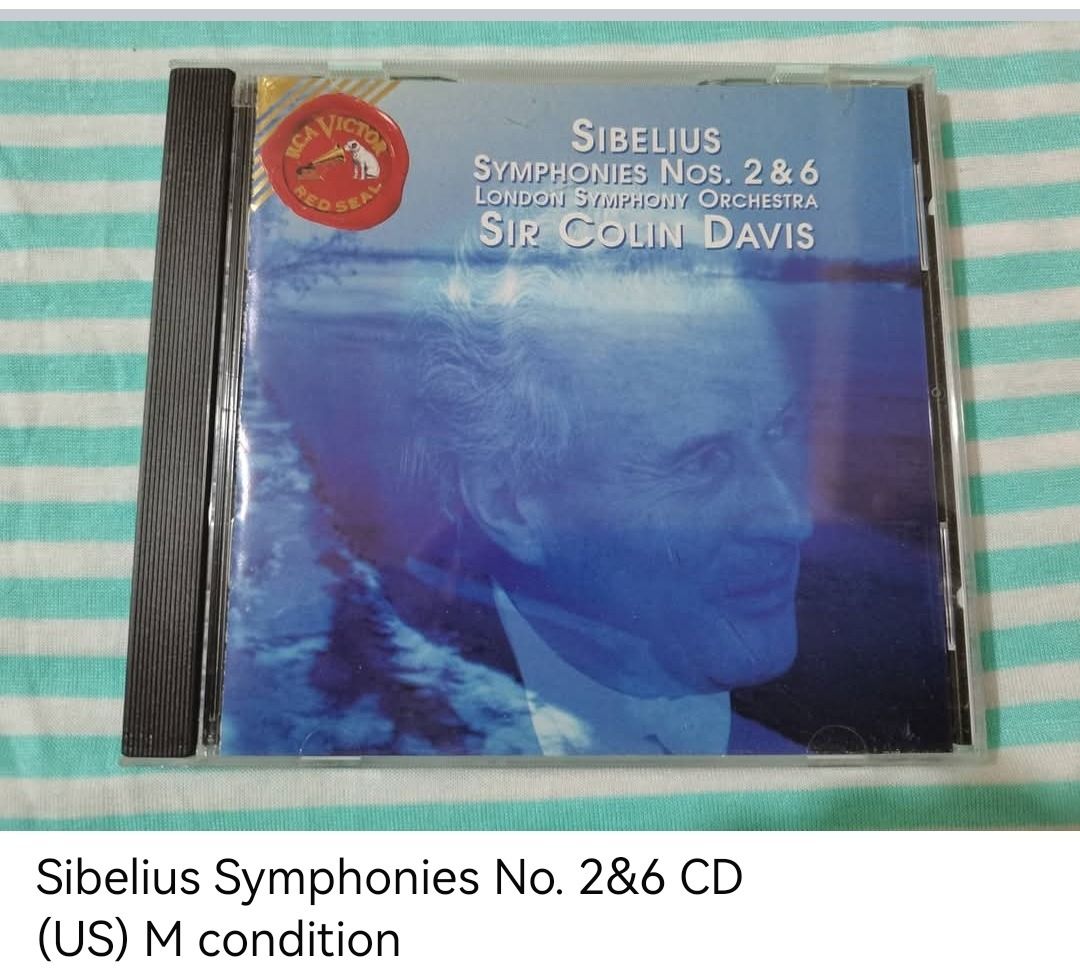 Sibelius Symphonies No. 2&6 CD (unsealed) (Category: CDs & DVDs) located in Dangcagan. Submitted by cd_haven5 (Listing ID 1471003025, Image 1). Description: #FORSALE #FORSALE #FORSALE #Authentic #Legit #Original We only sell original items. All items posted are on hand. Please message me for availability of the item/s because the items are also posted on my other online stores. All items are imported unless stated PH. We also accept Pre-orders. P