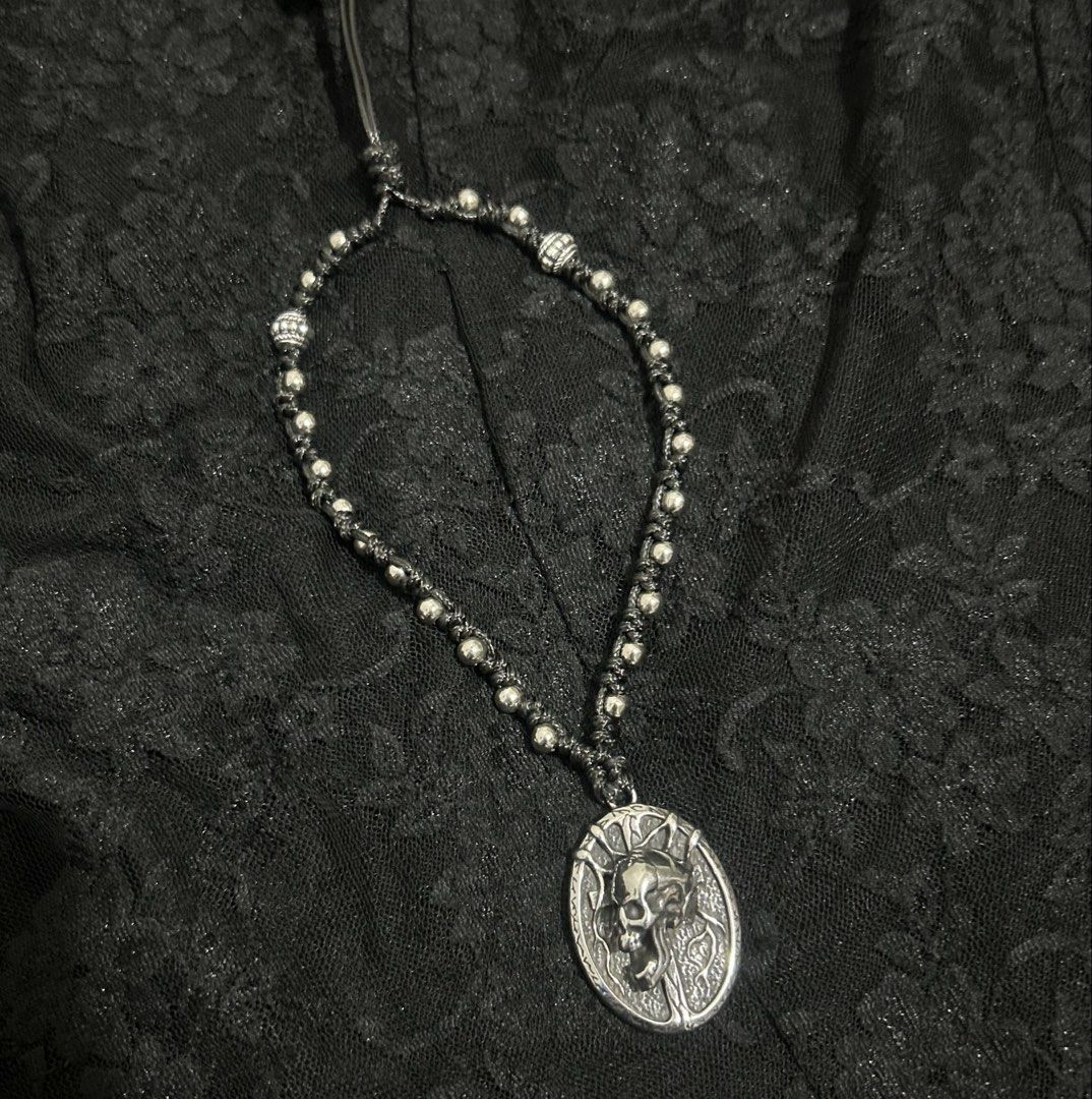 skull cross necklace (Category: Necklaces) located in Manila. Submitted by sophialeigh (Listing ID 1471053756, Image 1). Description: - double-sided design - handmade - adjustable - stainless more works on my profiIe ^^.