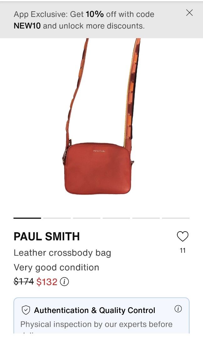 Sling bag (Category: Cross-body Bags) located in Manila. Submitted by patriciab12636 (Listing ID 1470972152, Image 1). Description: good as new.