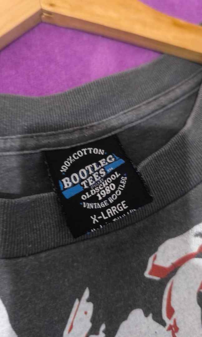 SLIPKNOT (Category: Tshirts & Polo Shirts ) located in Dumaguete. Submitted by nostaldripph (Listing ID 1470933293, Image 3). Description: BOOTLEG TEES TAG 23*29 PINHOLES, HAIRLINES, GOOD FADE.