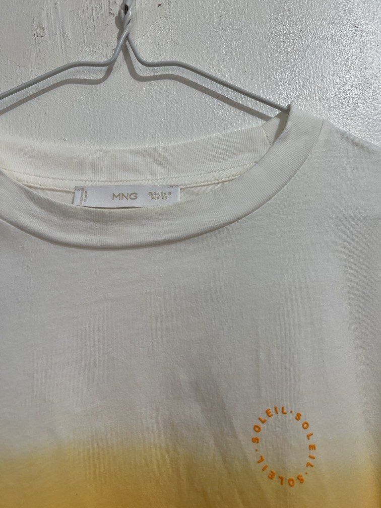 Small Mango Soleil boxy top (Category: Others Tops) located in Las Pinas. Submitted by gaeley (Listing ID 1470949846, Image 2). Description: b: 20" armpit to armpit l: 19".