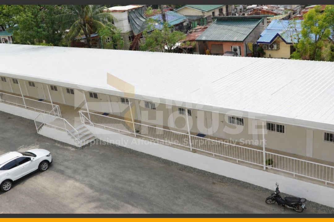 SMARTHOUSE PREFAB CONTAINER SCHOOL (Category: Construction & Building Materials) located in Quezon City. Submitted by Smarthouseph (Listing ID 1470953306, Image 3). Description: Another SMARTHOUSE project showcasing the versatility of prefab construction — a school facility designed to serve an important purpose in the community. Hindi lang residential construction ang kaya namin. SMARTHOUSE also delivers solutions for institutional and commercia