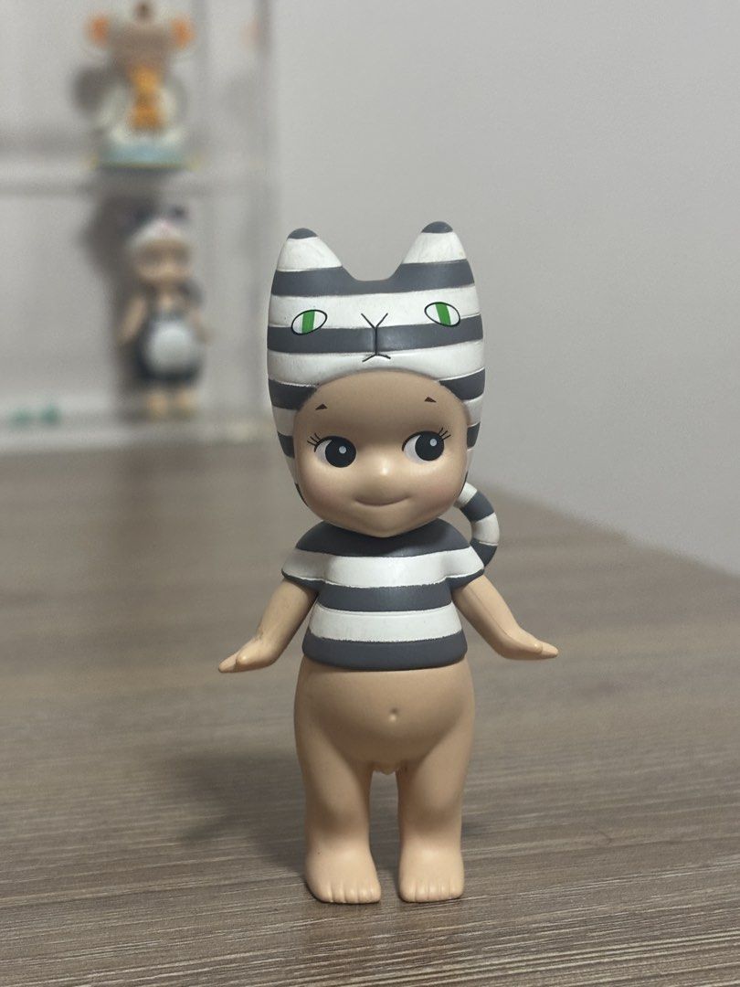 Sonny Angel Mono Cat (Category: Designer & Blind Box Toys) located in Manila. Submitted by astriddei_ (Listing ID 1471001203, Image 1). Description: prio trading: want: bibi, astro, or mouse thief if for sale - 5,500 (got him op).