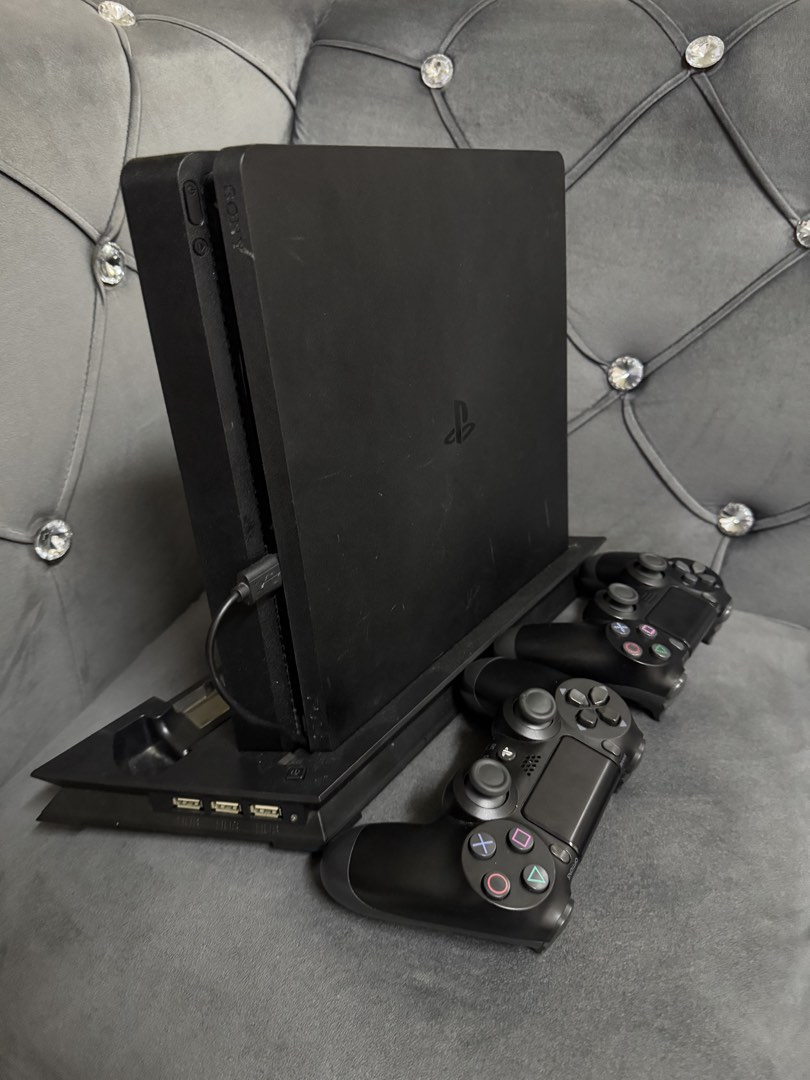 Modular Atari Console Sony PlayStation 4 Slim Console with Jailbreak and Games, Video Gaming ...