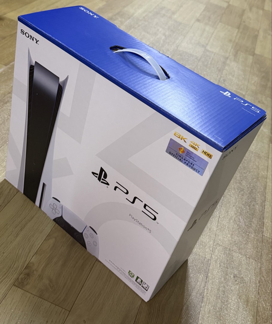 Sony PlayStation 5 Console with Controller and Cables, Video Gaming ...