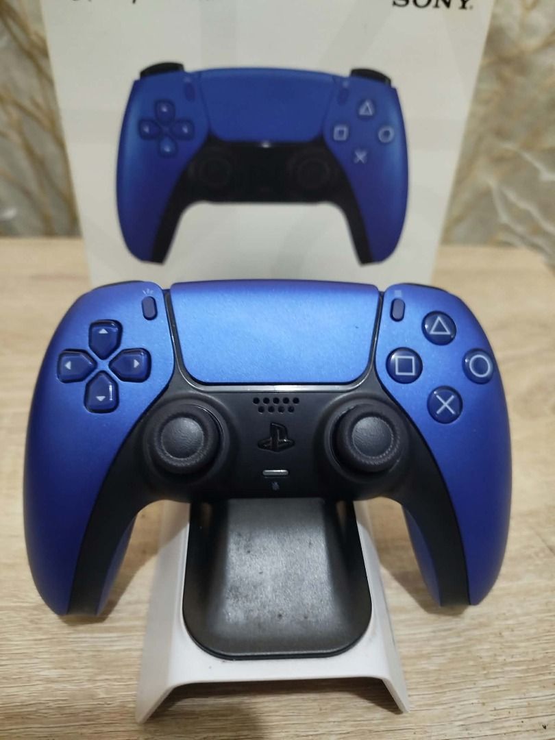 Sony PlayStation 5 DualSense Wireless Controller Starlight Blue (Category: Controllers) located in Paranaque City. Submitted by thebiskwitcompany (Listing ID 1470984914, Image 2). Description: #57 Dual Sense 5 Controller P2595 -Unit only wih box -Very Good Condition with slight signs of usage sa back ng controller -no issue (ghost movement, buttons, wireless, battery) Compatible with PS5 and PC Shipping through grab/lalamove/jnt/lbc (COD/COP) Pic