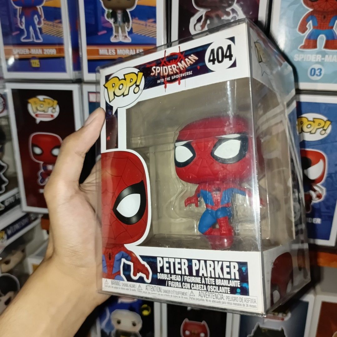 Spiderman Funko Pop! Peter Parker #404 (Category: Figurines & Statues) located in Marikina City. Submitted by spiderraff (Listing ID 1471014191, Image 1). Description: .