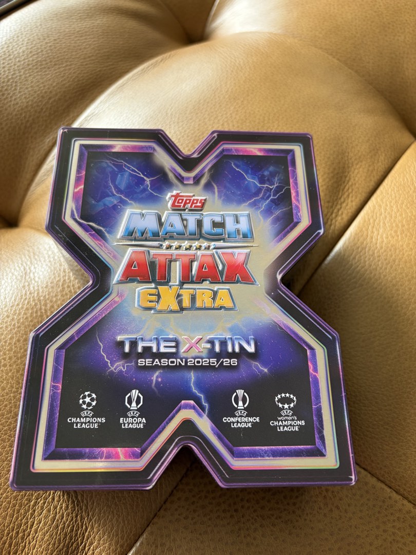 Match Attaxx Rarest Card Sports Cards Match Attax Extra 2025/26 Tin English, Toys & Collectibles ...