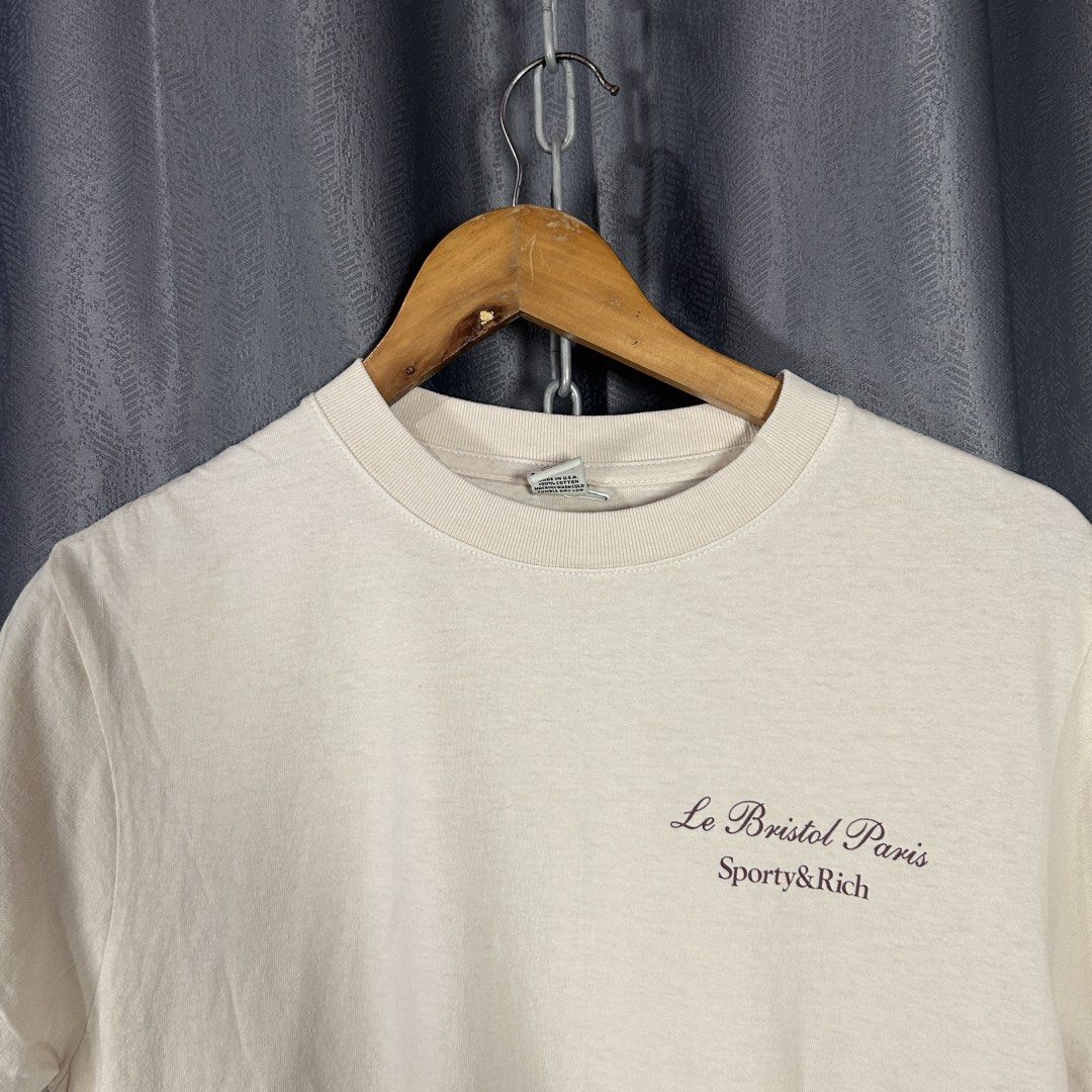 SPORTY & RICH FAUBORG TSHIRT (Category: Tshirts & Polo Shirts ) located in General Mariano Alvarez. Submitted by manosegunda4117 (Listing ID 1471016564, Image 3). Description: SPORTY & RICH FAUBORG TSHIRT Size Small Width : 19 in Length : 27 in Excellent Condition Price : PHP 1,200 + shipping fee 📍GMA, Cavite.