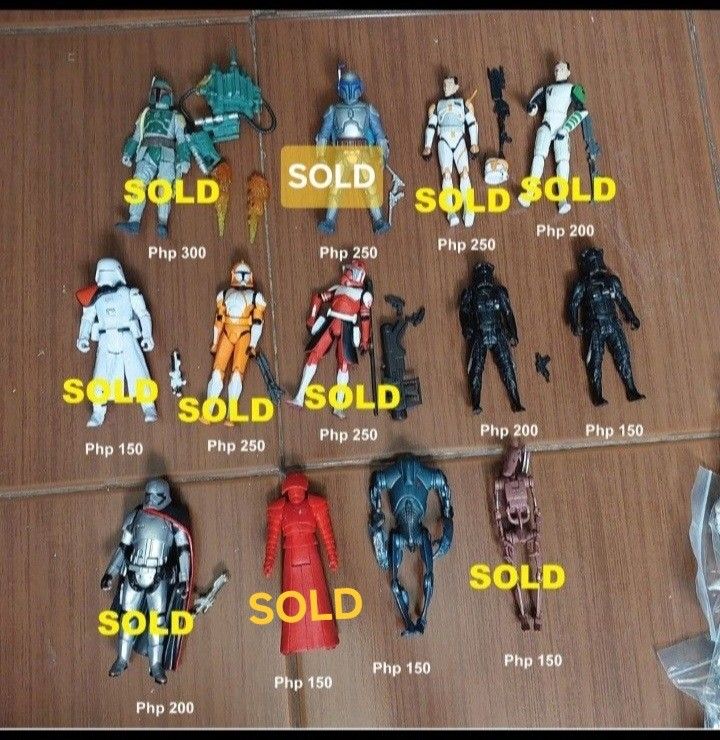 Star Wars 3.75 Action Figures set 2 (Category: Figurines & Statues) located in Pasig City. Submitted by liezel-liezel (Listing ID 1456269568, Image 1). Description: NASA PICTURE ANG PRICE Pasig City location Shippingat your expense.